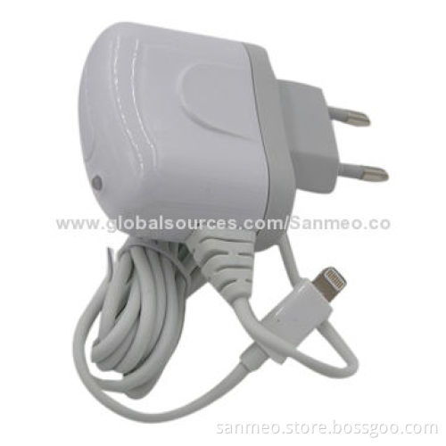 2A Travel Charger for iPad/4s/4G/3GS 1.2M Red Light Shows Power FlowsNew